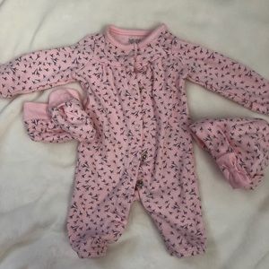 Newborn footie outfit